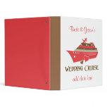 Red Wedding Cruise Album binders
