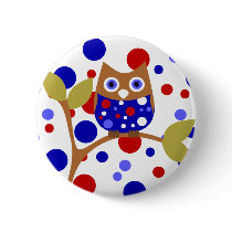 Red, White an Who! Pin