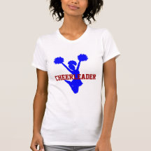 Red, White, and Bllue Cheerleader T-shirt