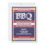Red, White, and Blue BBQ Invitation