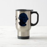 Red, White, and Blue George Washington Coffee Mug