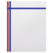 "Red White and Blue" Letterhead