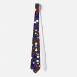 Red White and Blue Polka Dots Tie--good for July 4