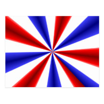Red White and Blue Post Cards
