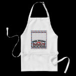 Red White and Boom aprons