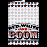 Red White and Boom cards