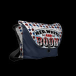 Red White and Boom messenger bags
