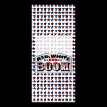 Red White and Boom rack cards