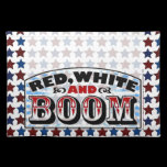 Red White and Boom placemats