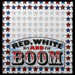 Red White and Boom napkins