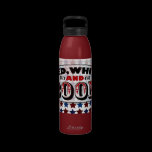 Red White and Boom water bottles