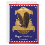 Red White Blue Bald Eagle Patriotic 4th of July