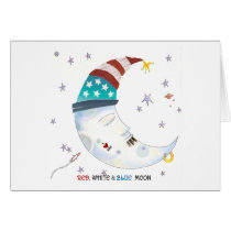 Red, White & Blue Moon