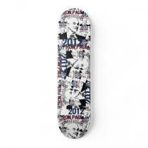Red, White, & Blue Ron Paul Revolution 2012 Skate Boards