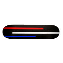 Red White & Blue Skate Deck