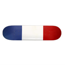 Red White Blue Skateboard
