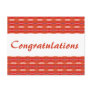 Red White Congratulations