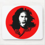 red & white LATIN JESUS Mouse Pads