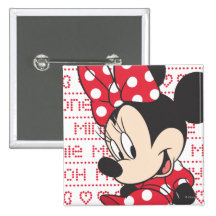 Red & White Minnie 3 Pins