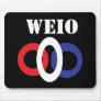 RED WHT BLUE WEIO MOUSE PADS