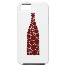 Red Wine Bottle iPhone 5 Cover