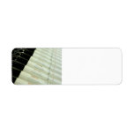 Red wine bottles return address labels