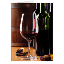 Red Wine Card