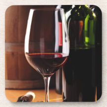 Red Wine Drink Coasters