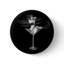 Red Wing Freaky Fairy Girl Martini Glass 3D