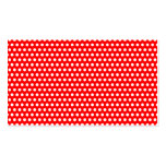 Red with Tiny White Dots Business Card Template