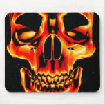 Red yellow and Black Skull usepad