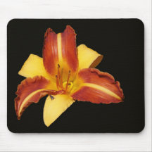 Red & Yellow Lily Mousepads