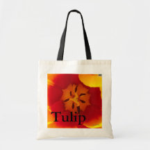Red Yellow Tulips II Canvas Bag