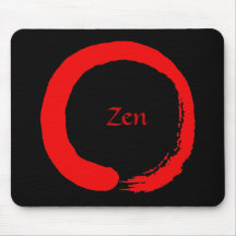 Red Zen Mousepad 2