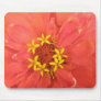 Red Zinnia Macro Mousepad