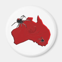 Redback Spider Australia Refrigerator Magnet