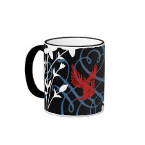 Redbird and Bluets Mug