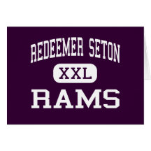 Redeemer Seton - Rams - High - New Orleans Greeting Cards