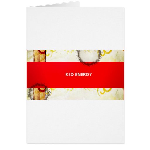 redEnergy.jpg Greeting Card