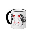 Redhaired Tribal Angel mugs
