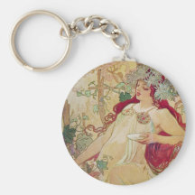 Redhead Goddess Key Chains