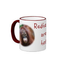 Redheads are Hot Humour Coffee Mug