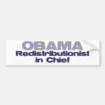 Redistributionist in chief: Anti-Obama tees & more Bumper Stickers