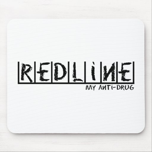 Redline Anti-Drug Mousepad