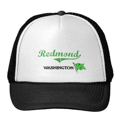 Redmond Washington City Classic Mesh Hat