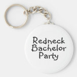 Redneck Bachelor Party Keychains