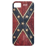 Redneck Confederate Flag with Brick Wall Texture iPhone 5 Covers