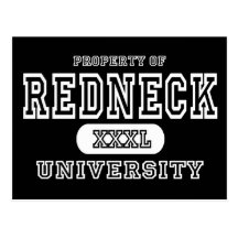 Redneck Dark Post Card