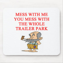 redneck hillbilly joke mouse pads