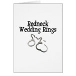 Redneck Wedding Rings cards